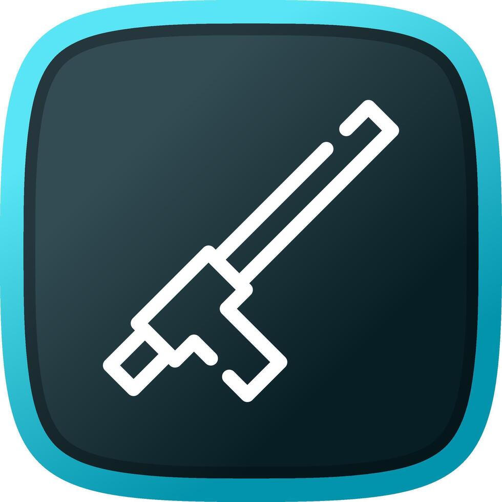 Tonfa Creative Icon Design vector