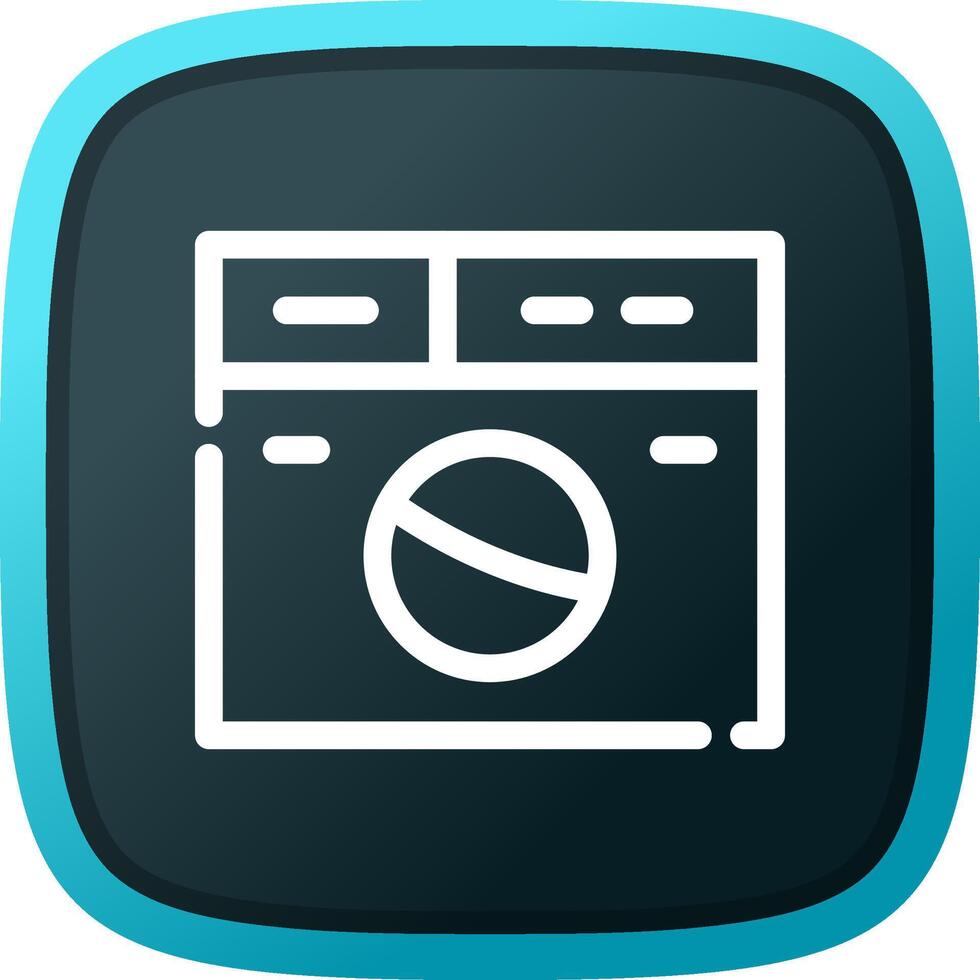 Laundry Creative Icon Design vector