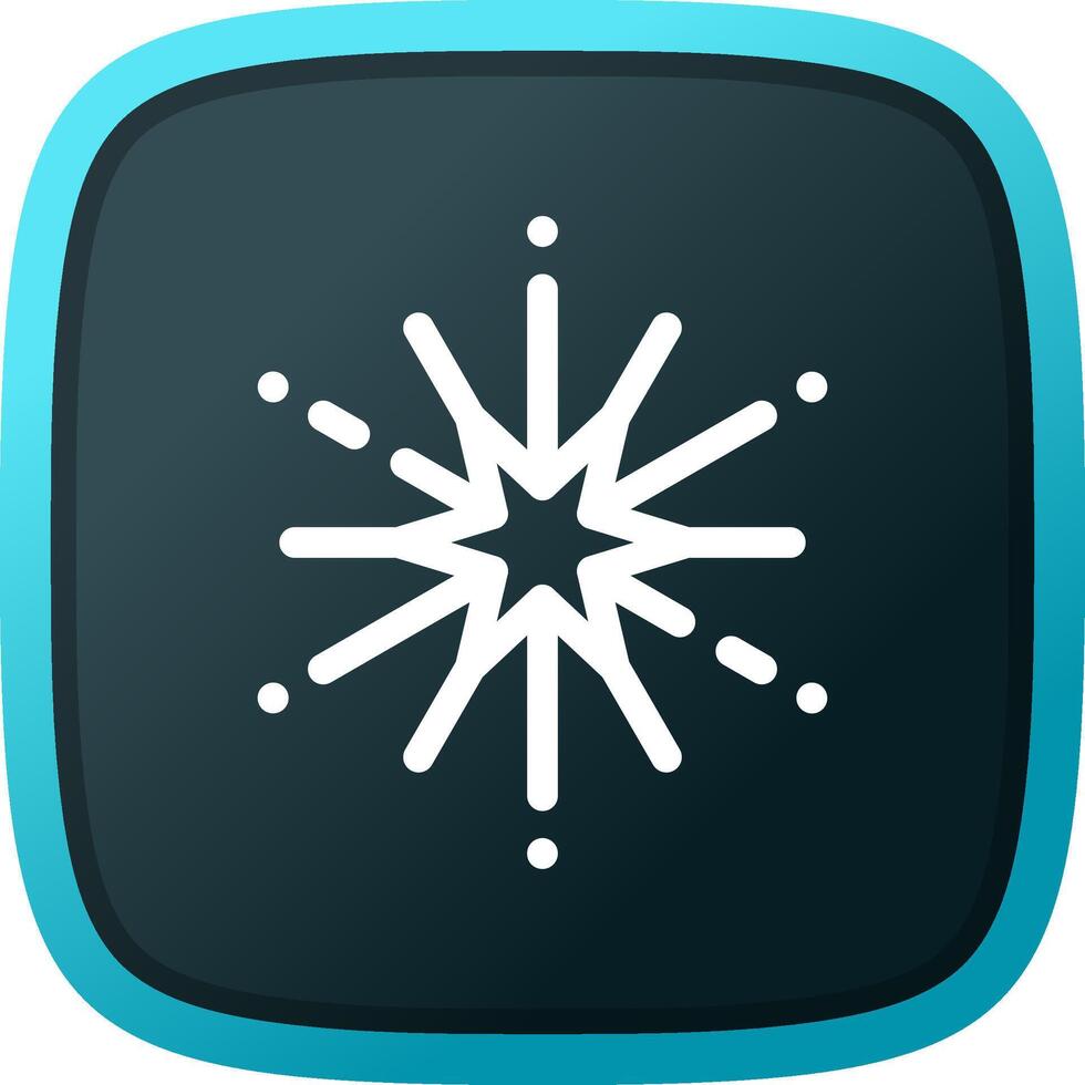 Star Creative Icon Design vector