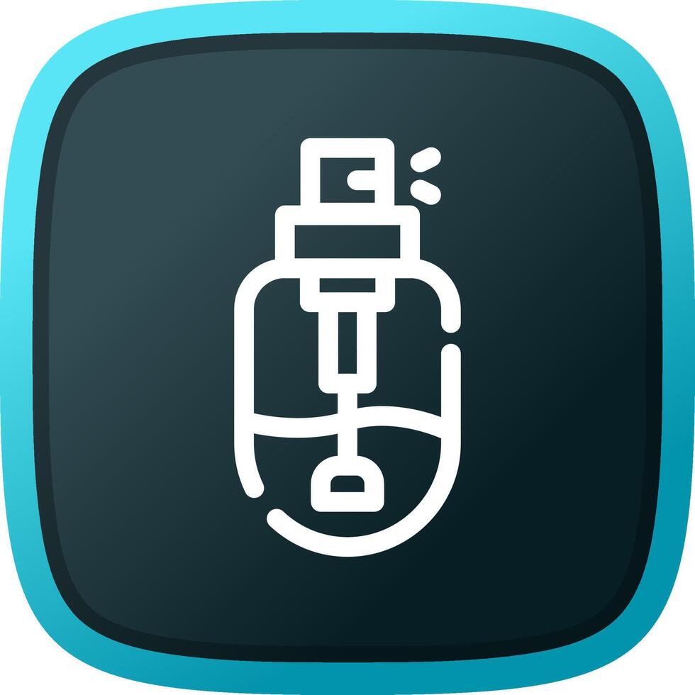 Perfume Creative Icon Design vector