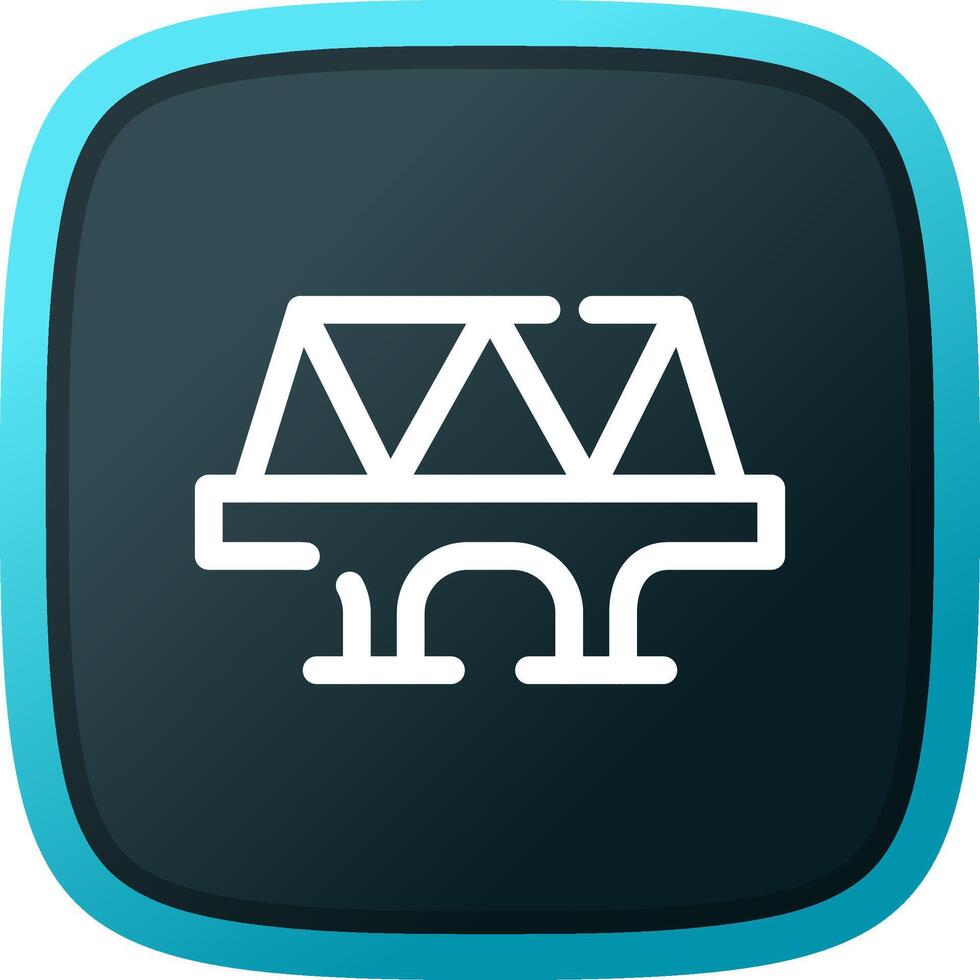 Bridge Creative Icon Design vector