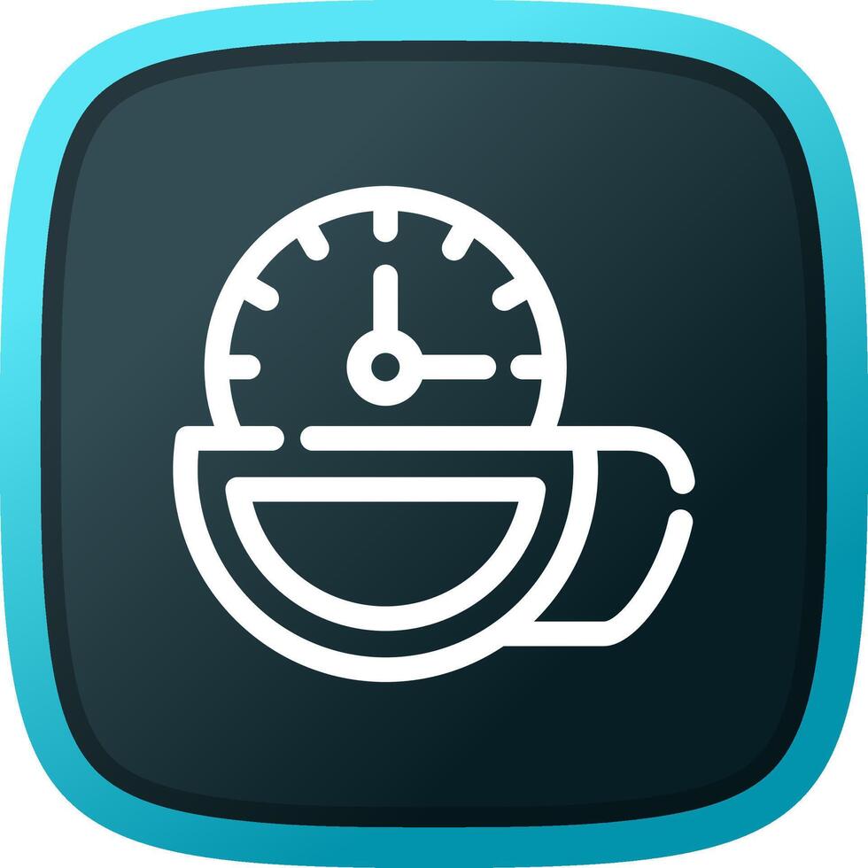 Tea Time Creative Icon Design vector