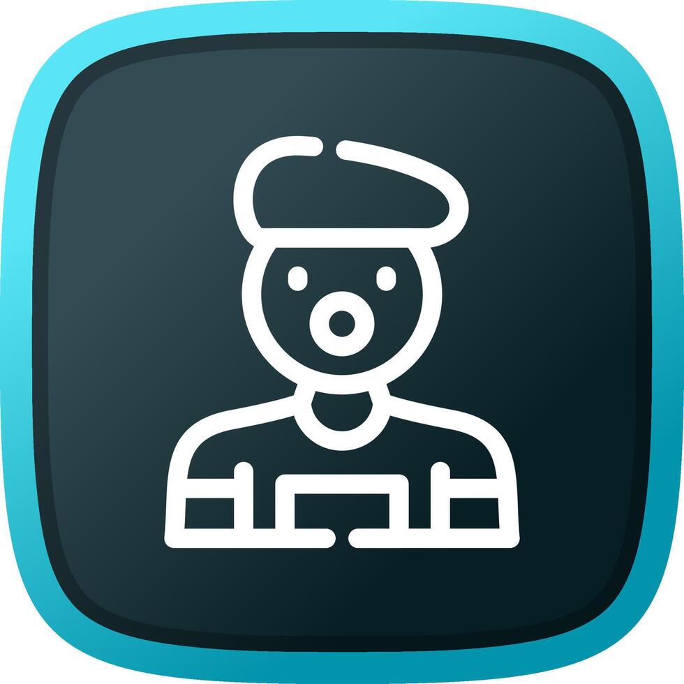 Mime Creative Icon Design vector