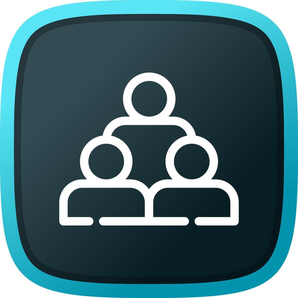 Audience Creative Icon Design vector