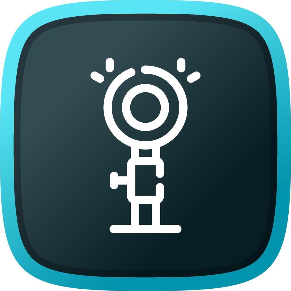 Light Creative Icon Design vector