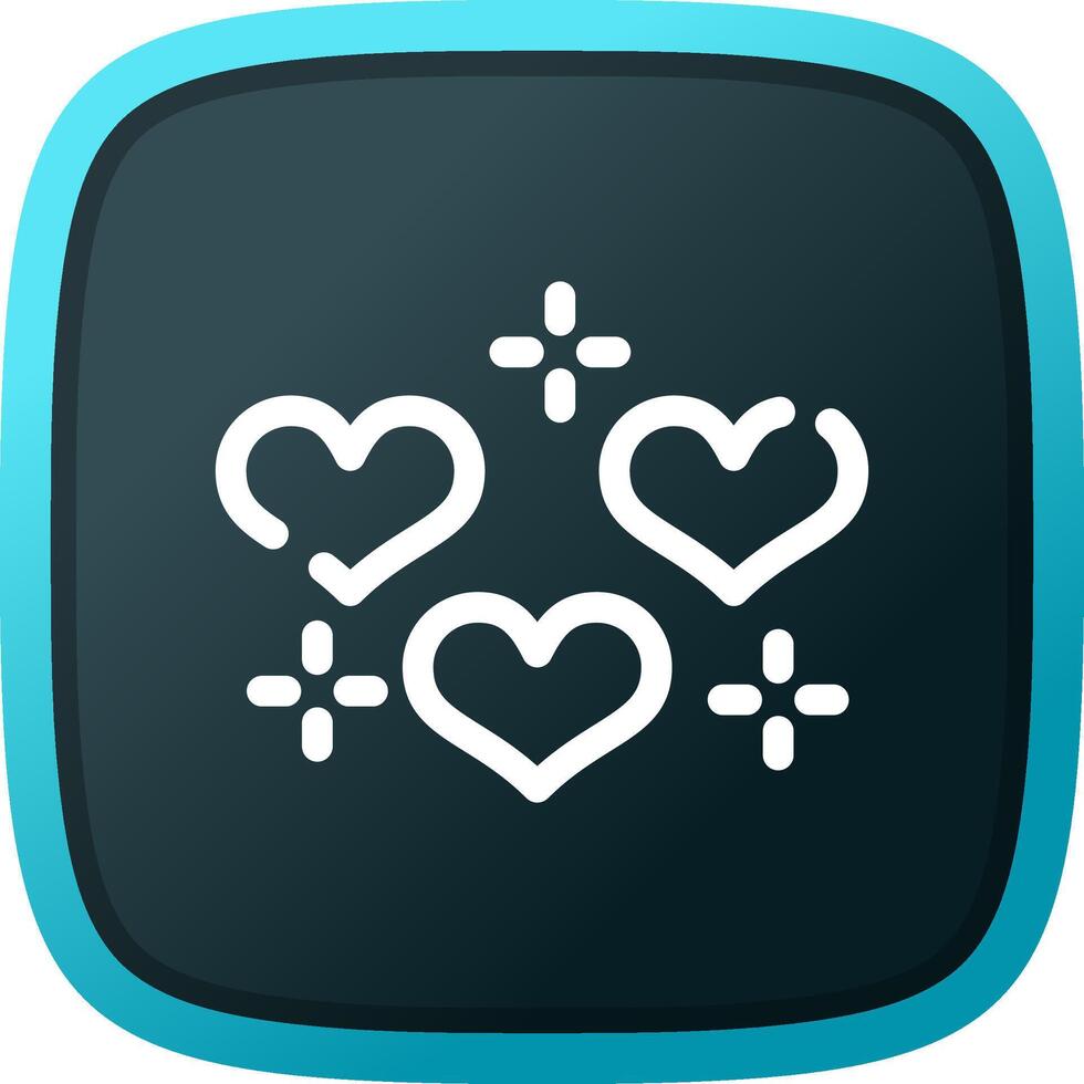 Heart Creative Icon Design vector