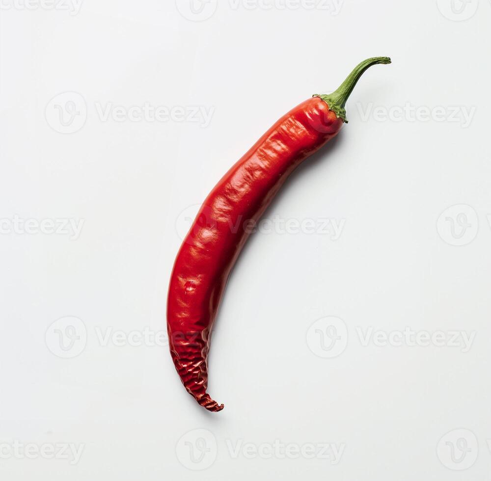 AI generated A high precision digital kitchen thermometer with a single chili pepper isolated on a transparent background photo