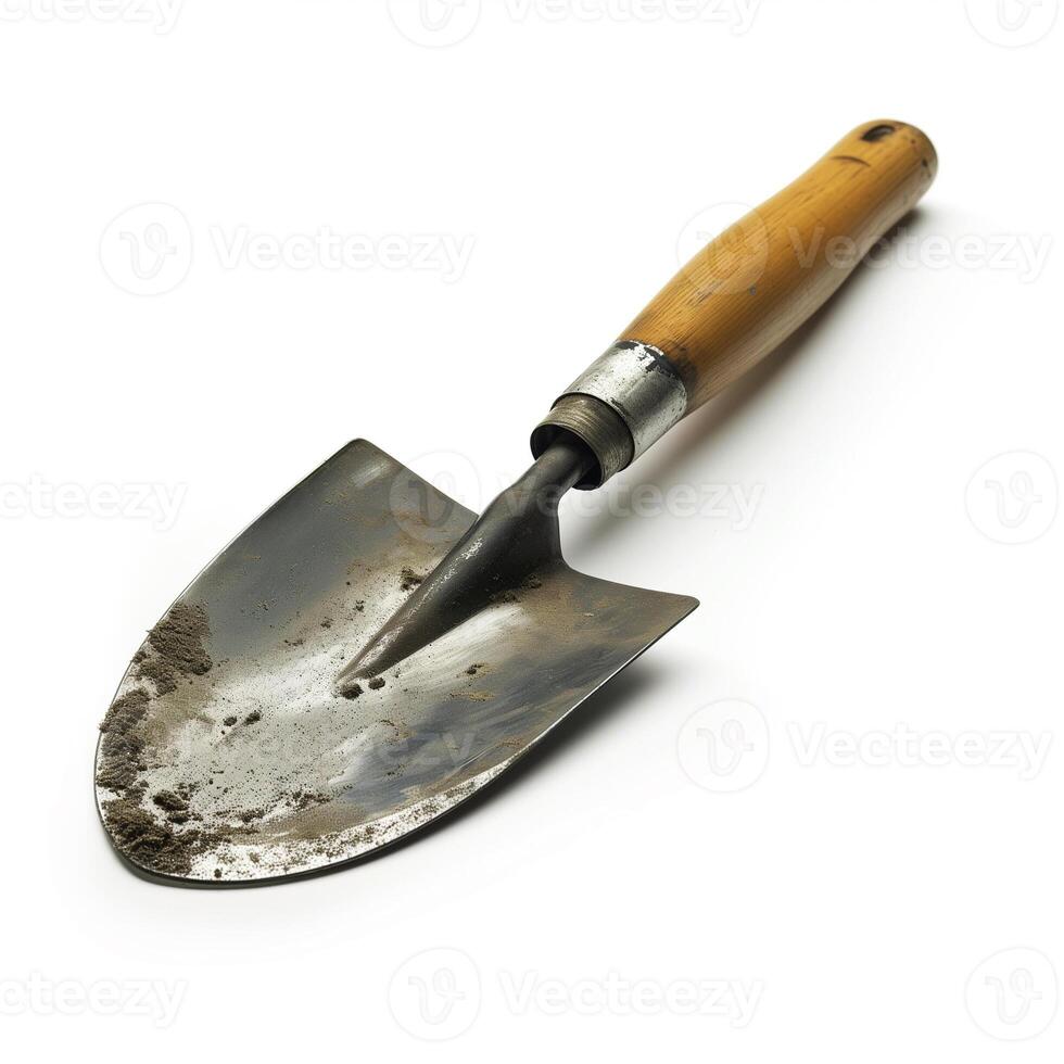 AI generated A garden trowel isolated on a transparent background photo