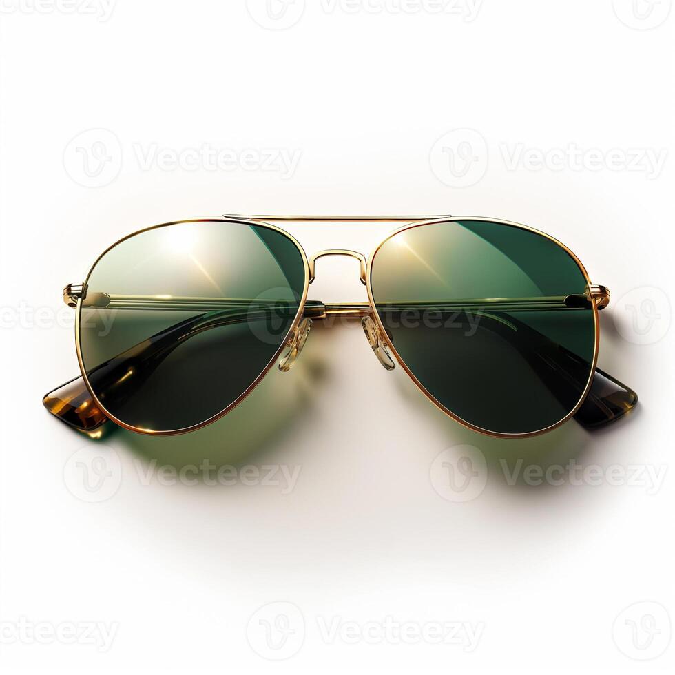 AI generated A pair of sunglasses isolated on a transparent background photo