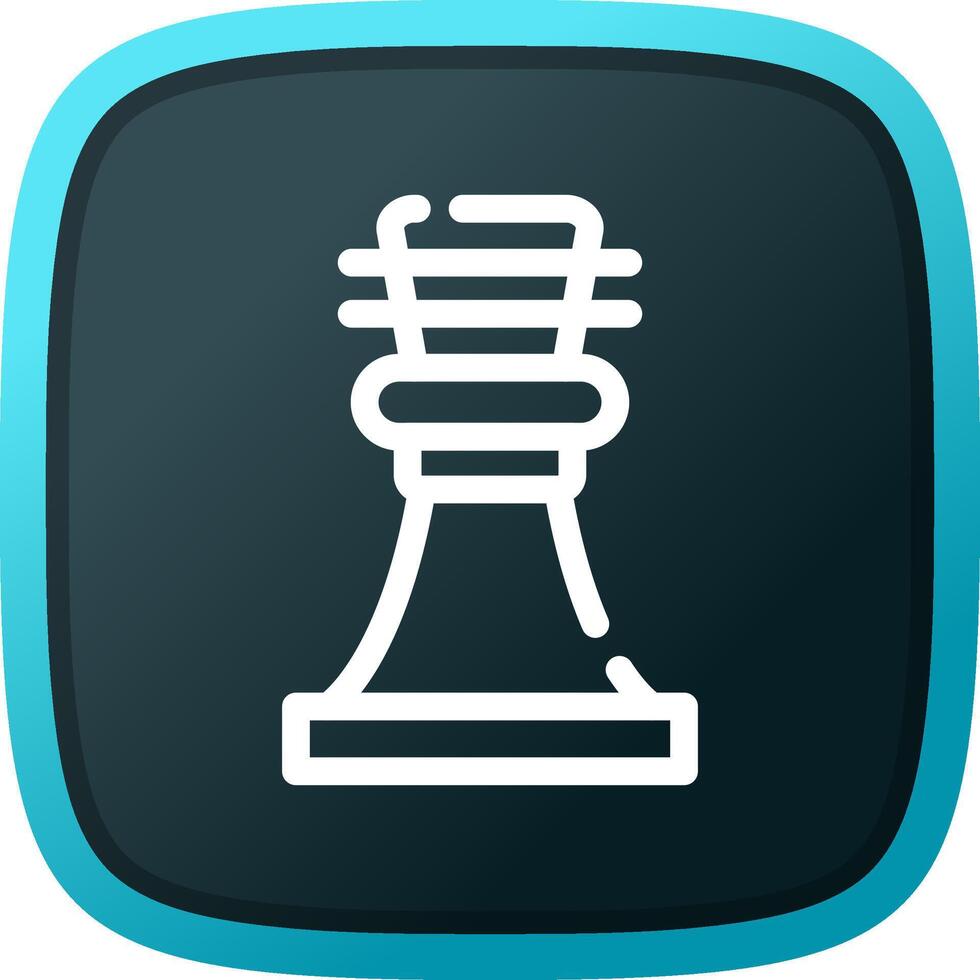 Chess Game Creative Icon Design vector