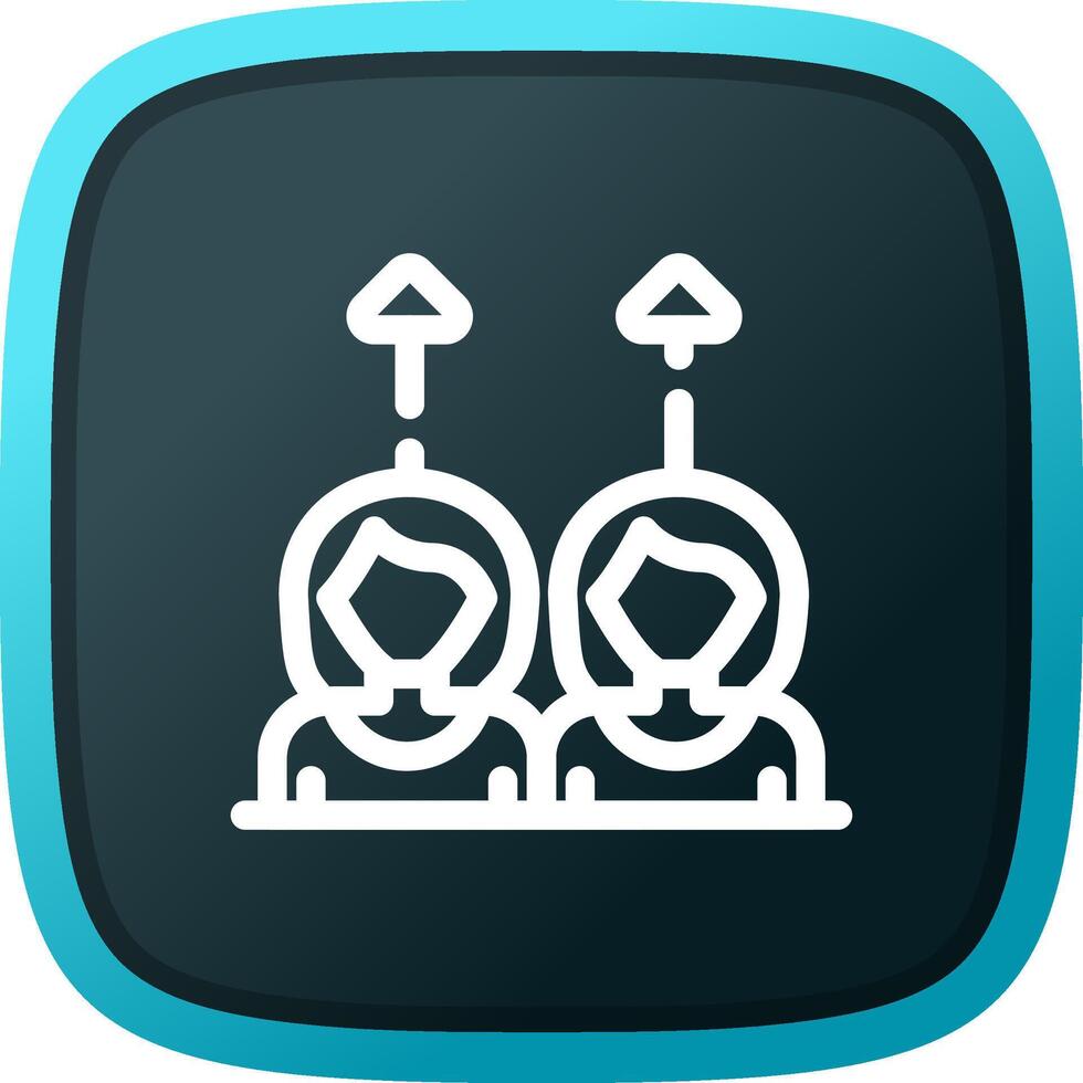 Same Approach Creative Icon Design vector