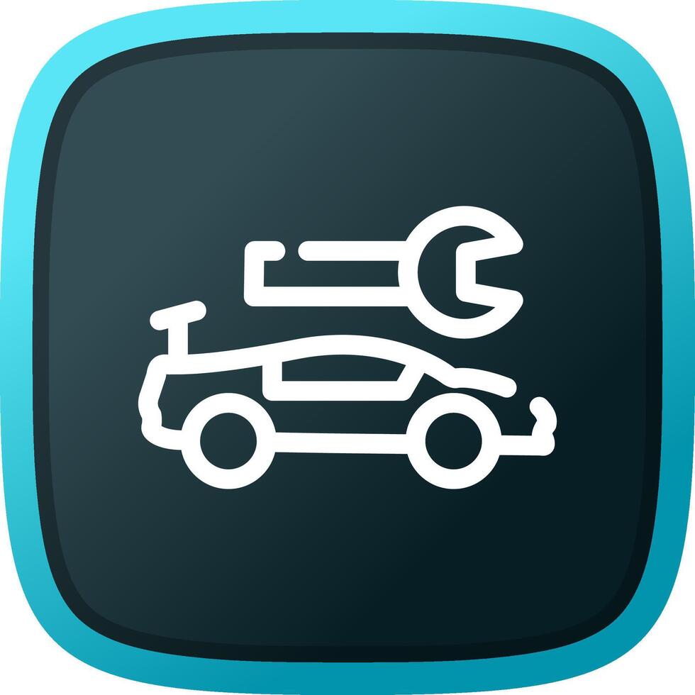 Car Service Creative Icon Design vector