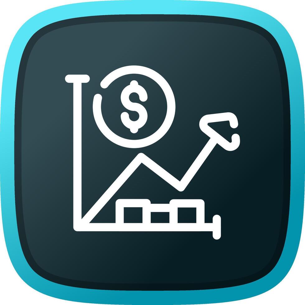 Income Settings Creative Icon Design vector