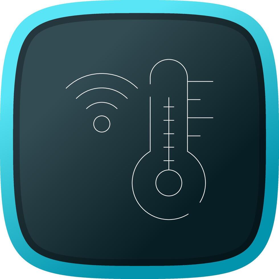 Thermostat Creative Icon Design vector
