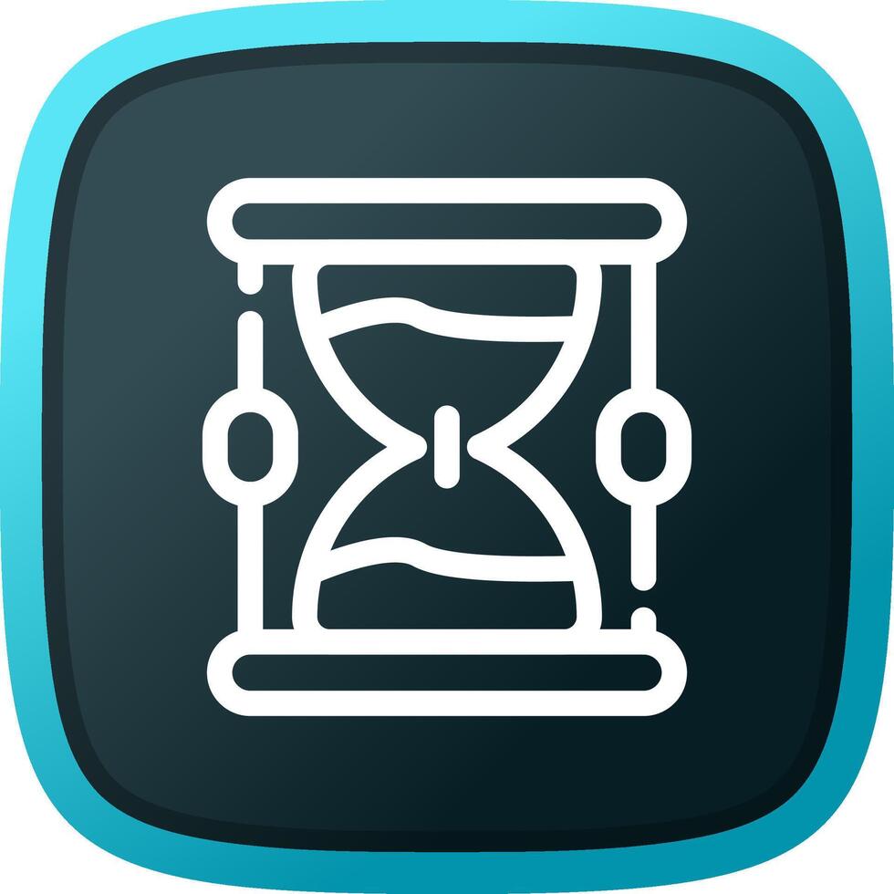 diseño de icono creativo de reloj de arena vector