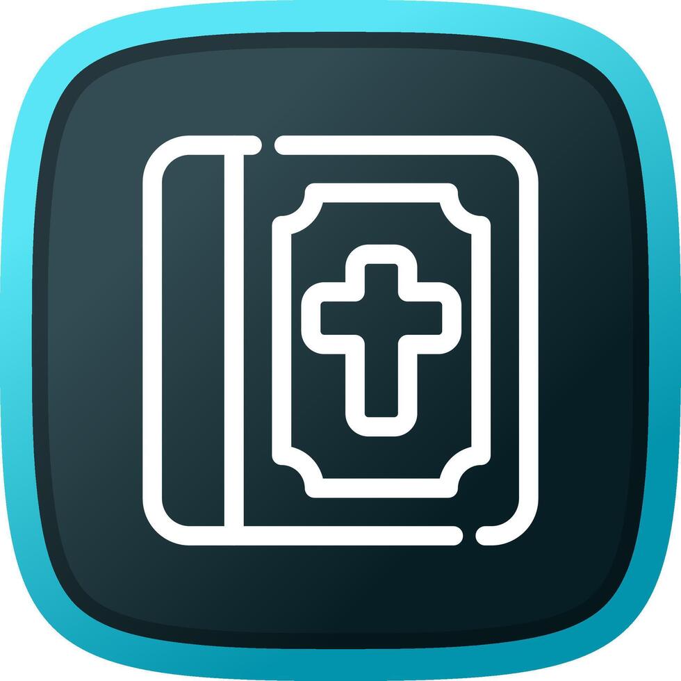 Bible Creative Icon Design vector