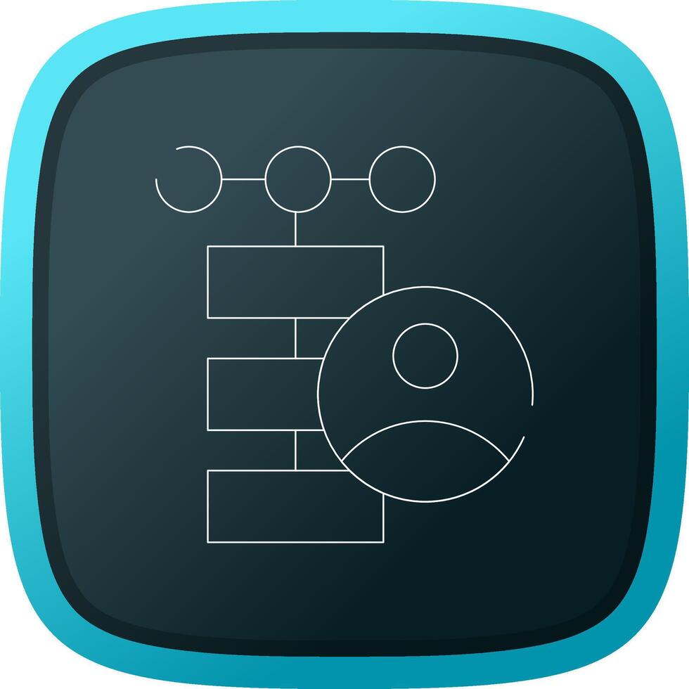 Client Database Creative Icon Design vector