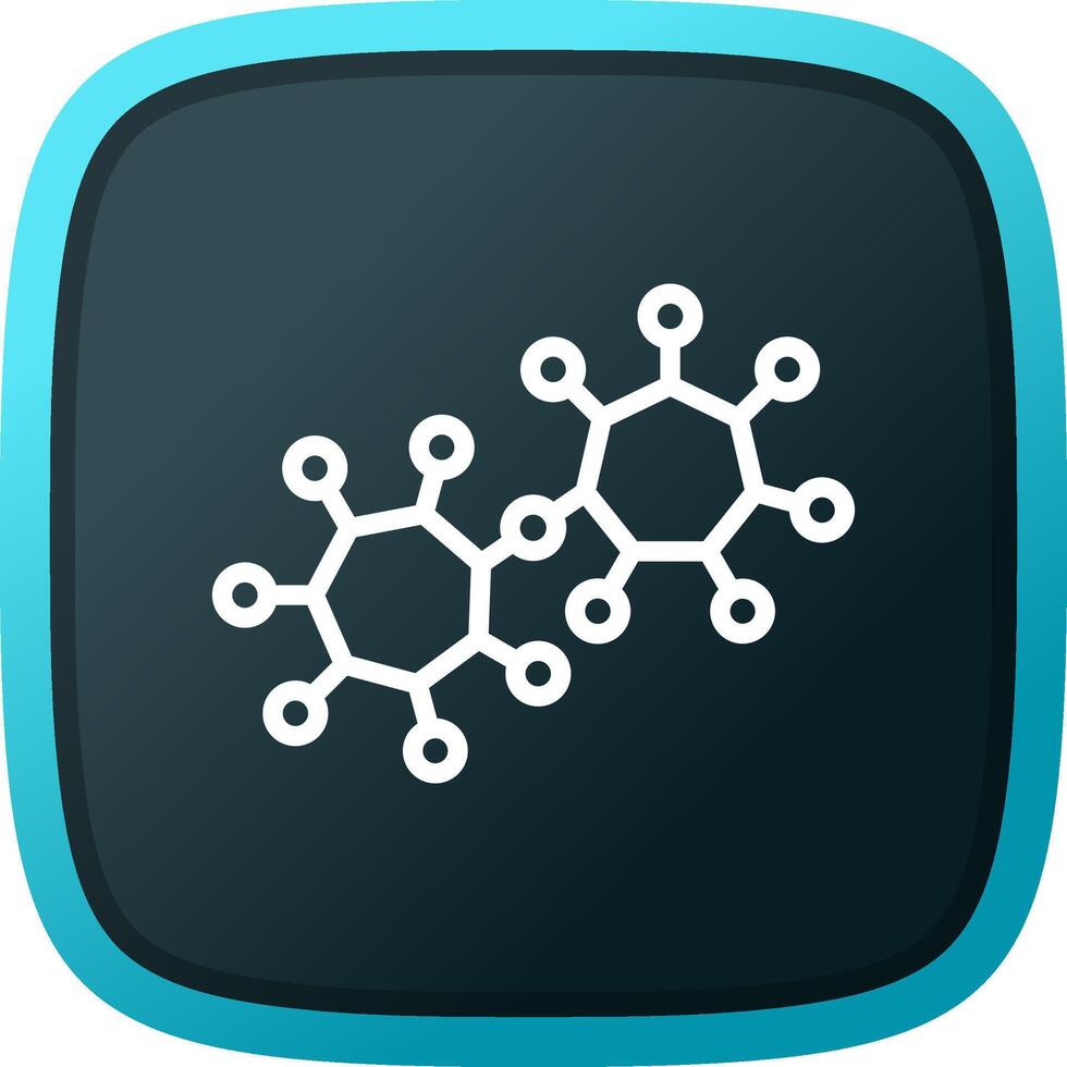 Molecules Creative Icon Design vector