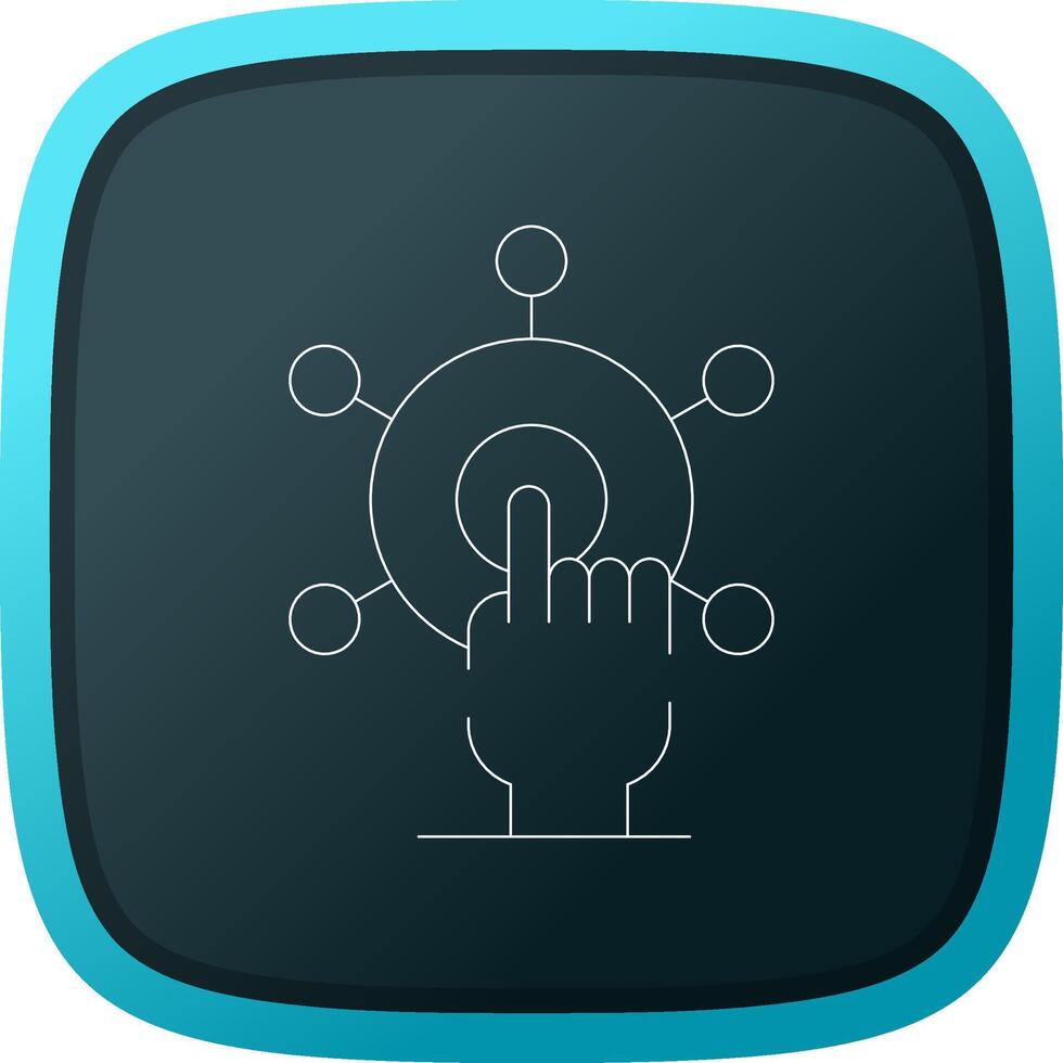 Interactivity Creative Icon Design vector