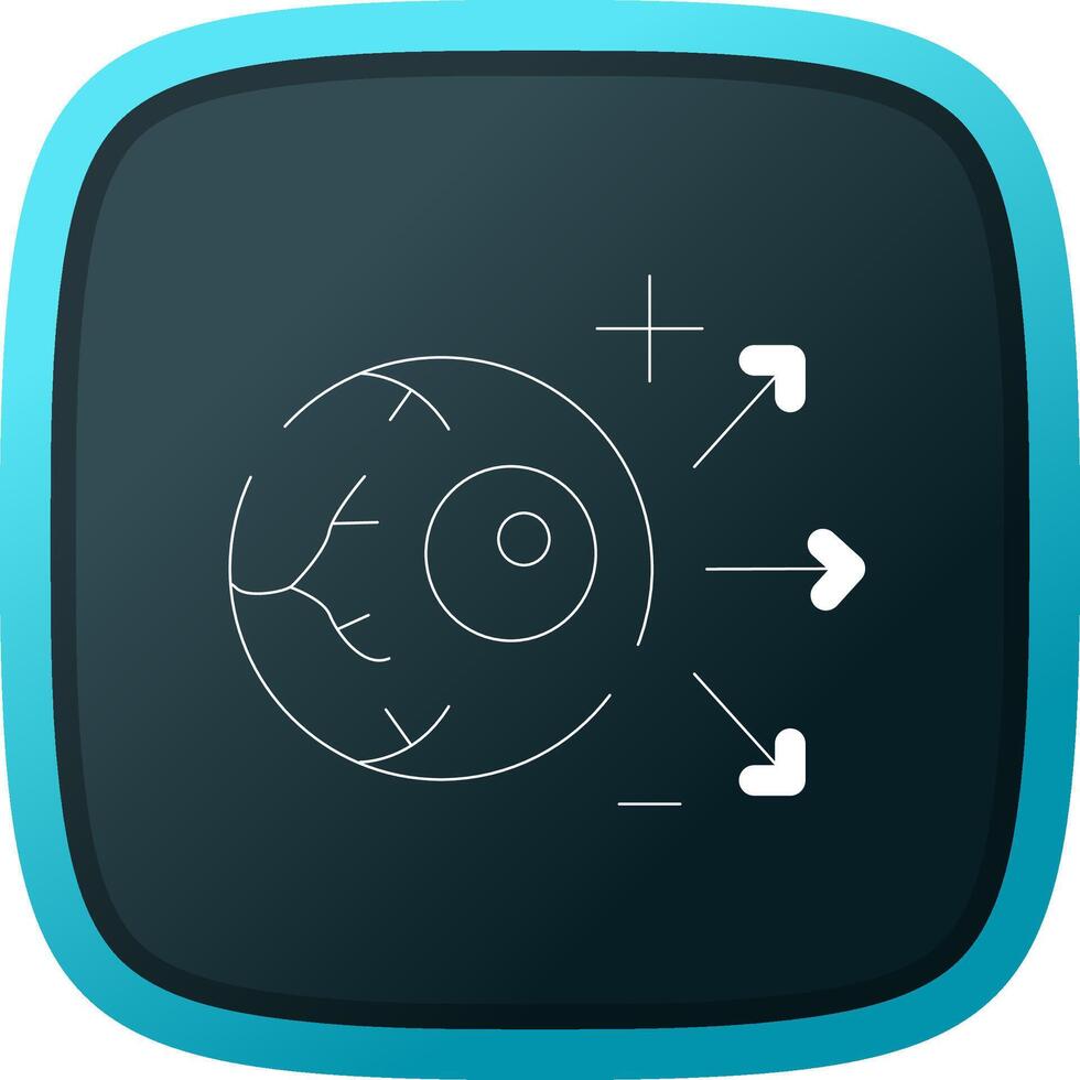 Longsighted Creative Icon Design vector