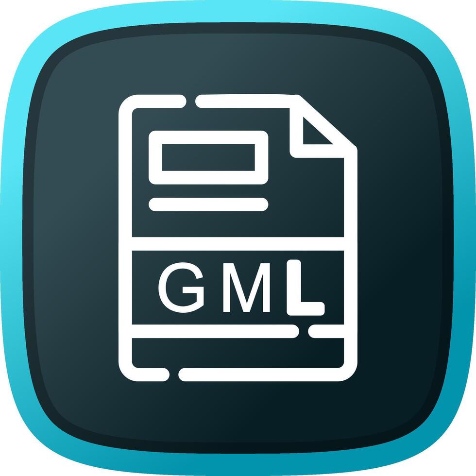GML Creative Icon Design vector