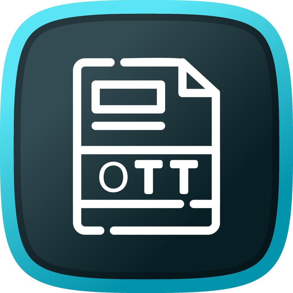 OTT Creative Icon Design vector