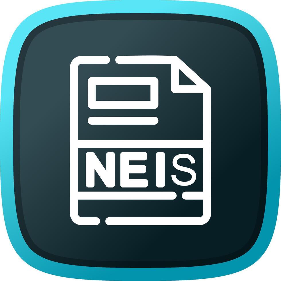 NEIS Creative Icon Design vector