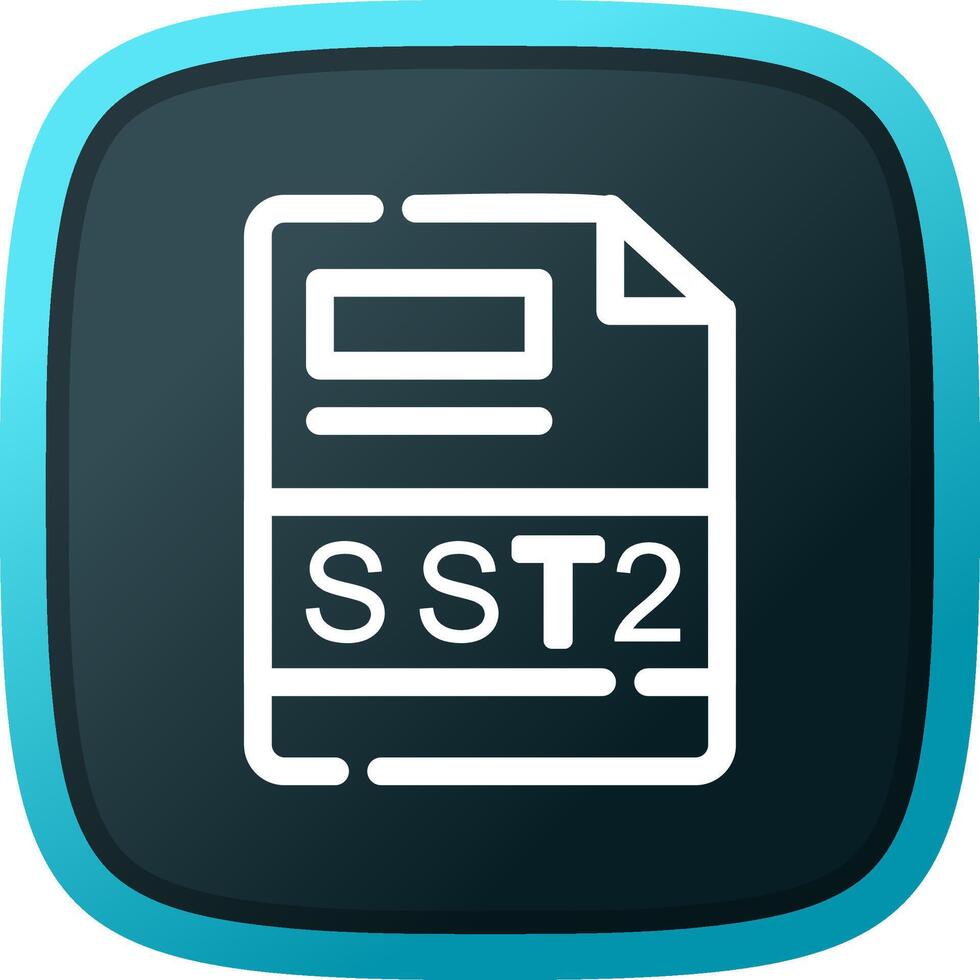 SST2 Creative Icon Design vector