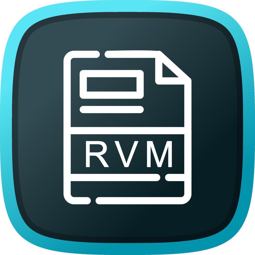 RVM Creative Icon Design vector
