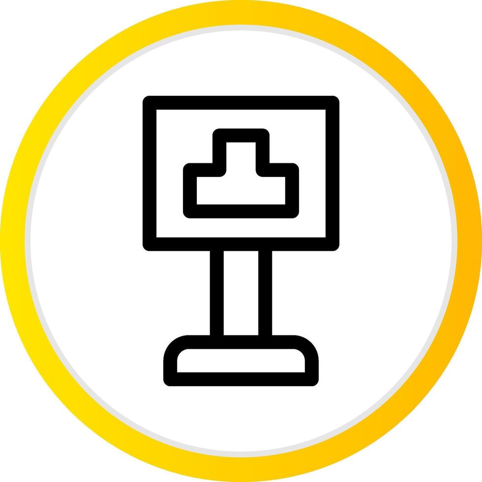 Intersection Creative Icon Design vector