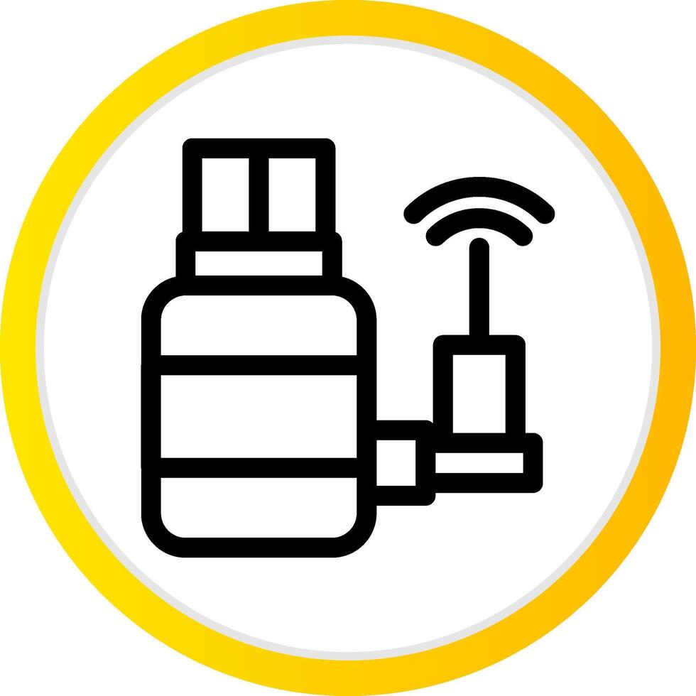 Internet USB Creative Icon Design vector