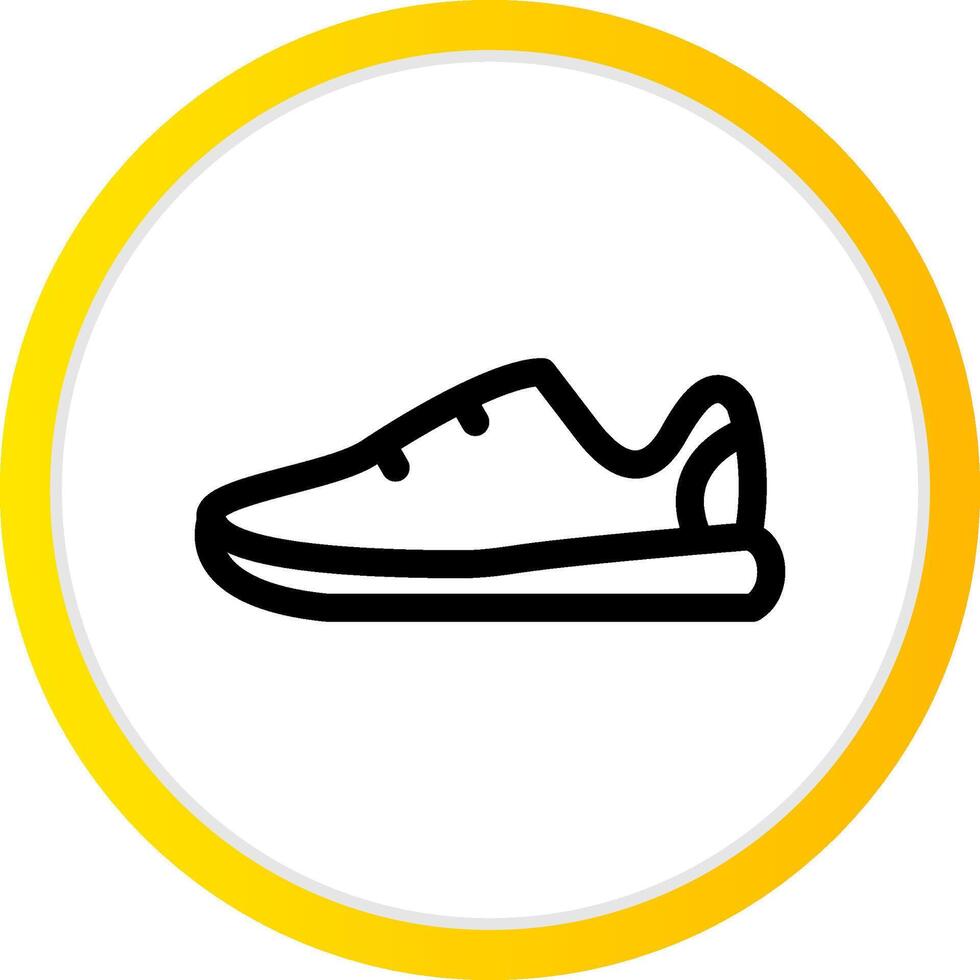 Sneakers Creative Icon Design vector