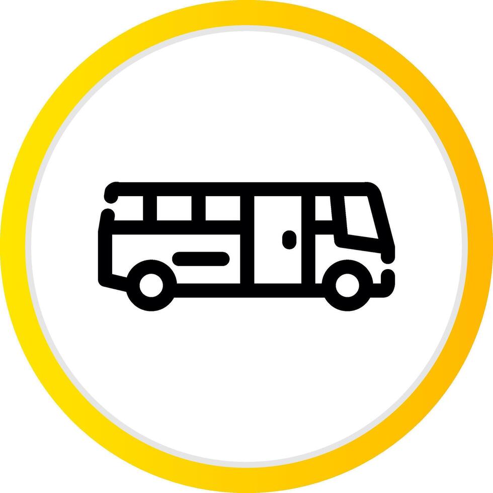 diseño de icono creativo de autobús escolar vector