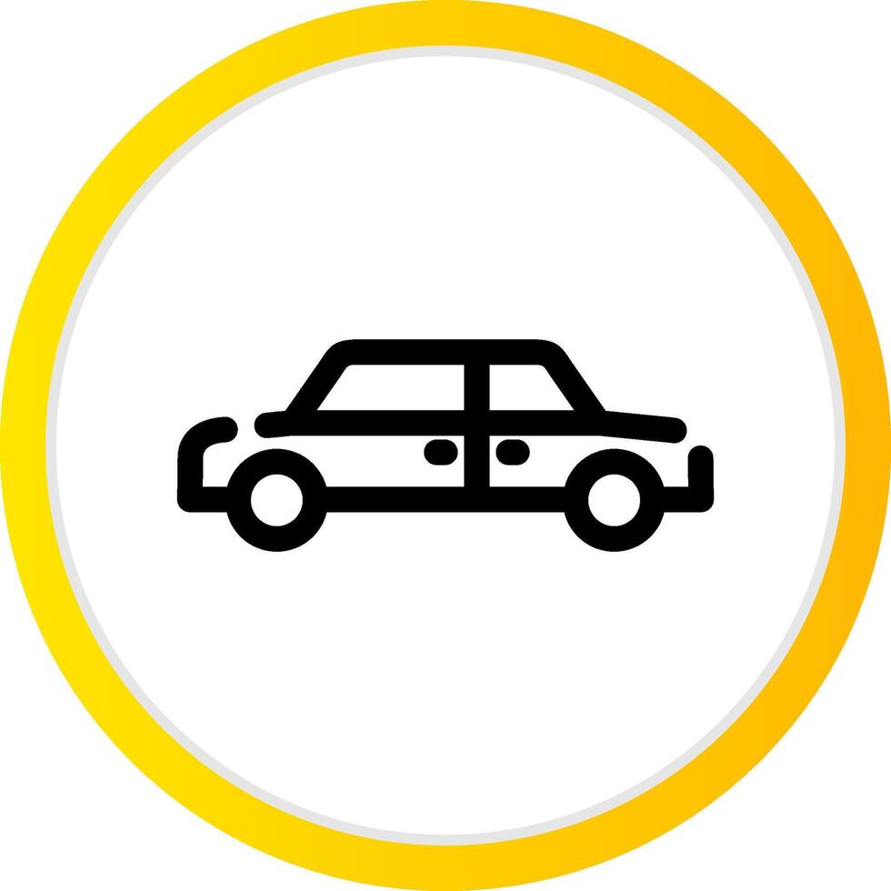 Limousine Creative Icon Design vector