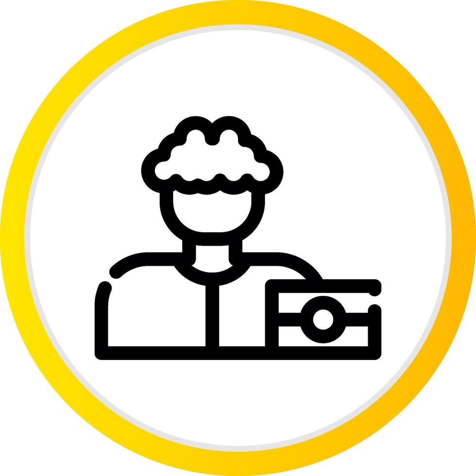 Photographer Creative Icon Design vector