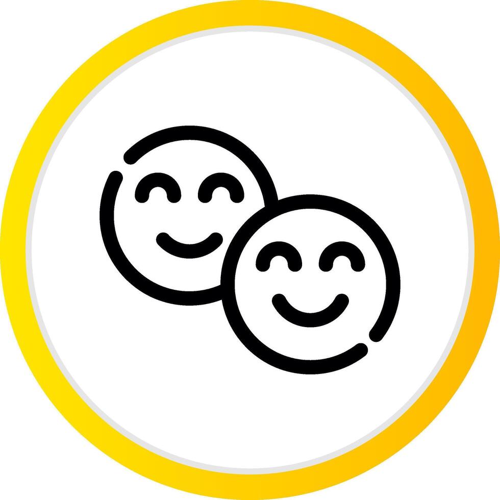 Smiley Creative Icon Design vector