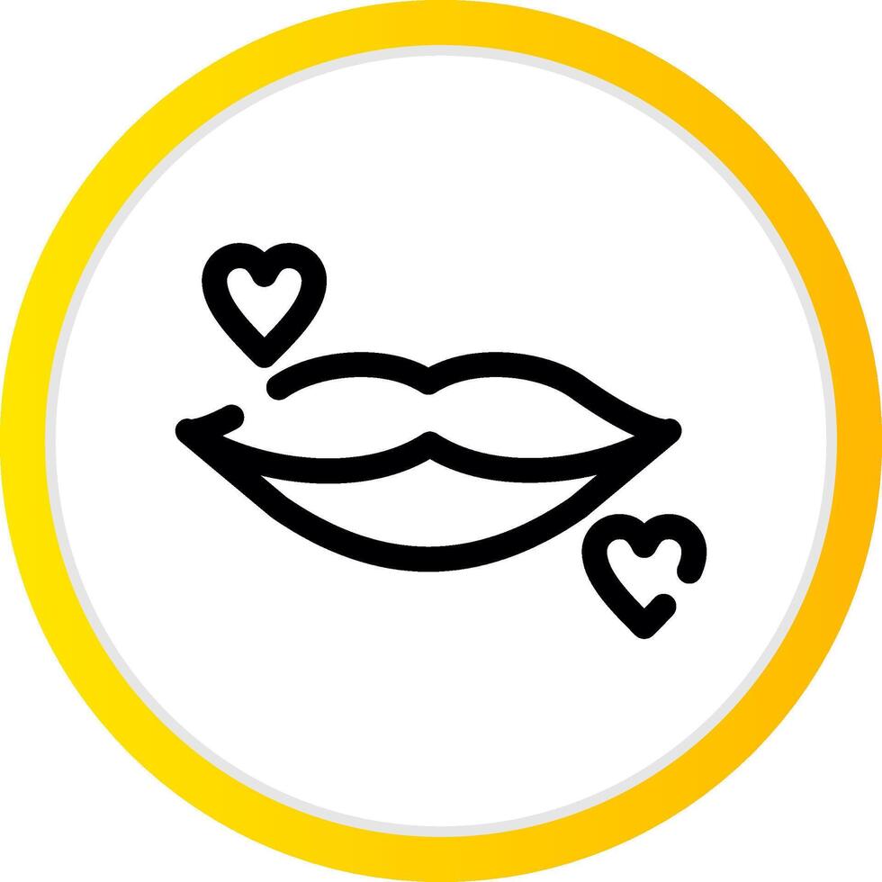 Lips Creative Icon Design vector