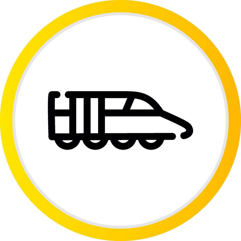 Train Creative Icon Design vector