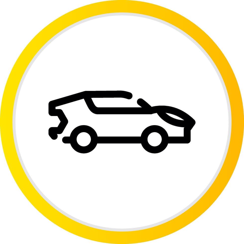 Car Creative Icon Design vector