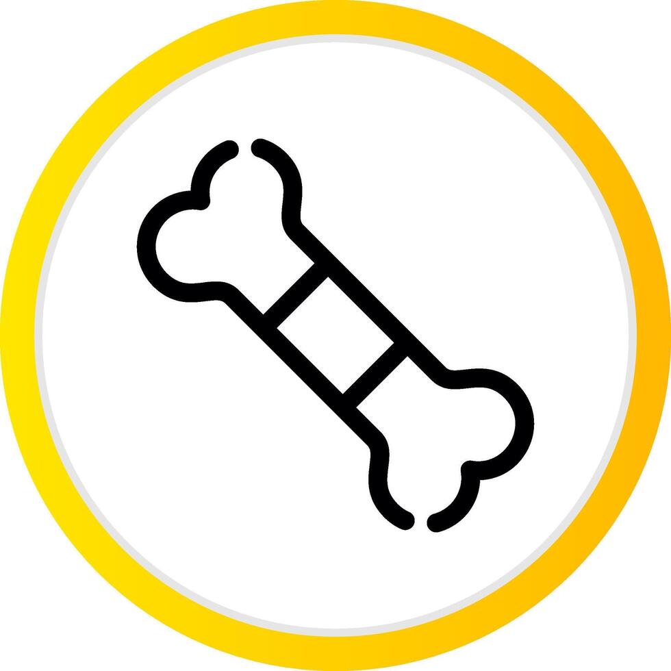 Bone Creative Icon Design vector