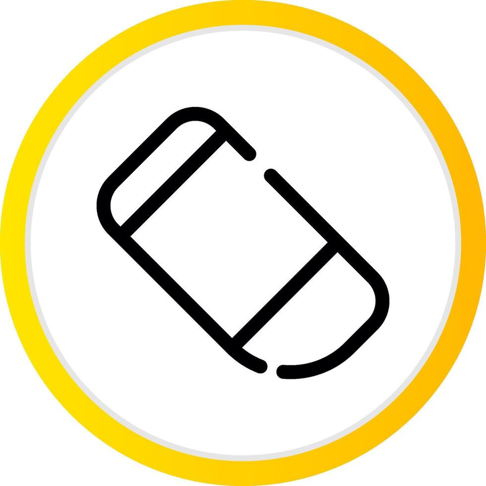 Eraser Creative Icon Design vector