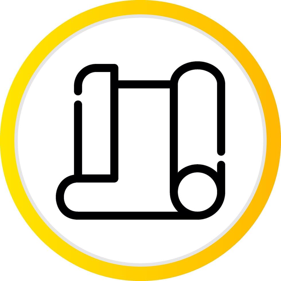 Paper Roll Creative Icon Design vector
