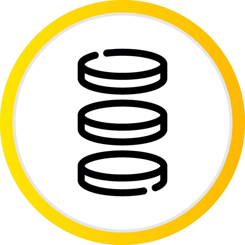 Coins Creative Icon Design vector
