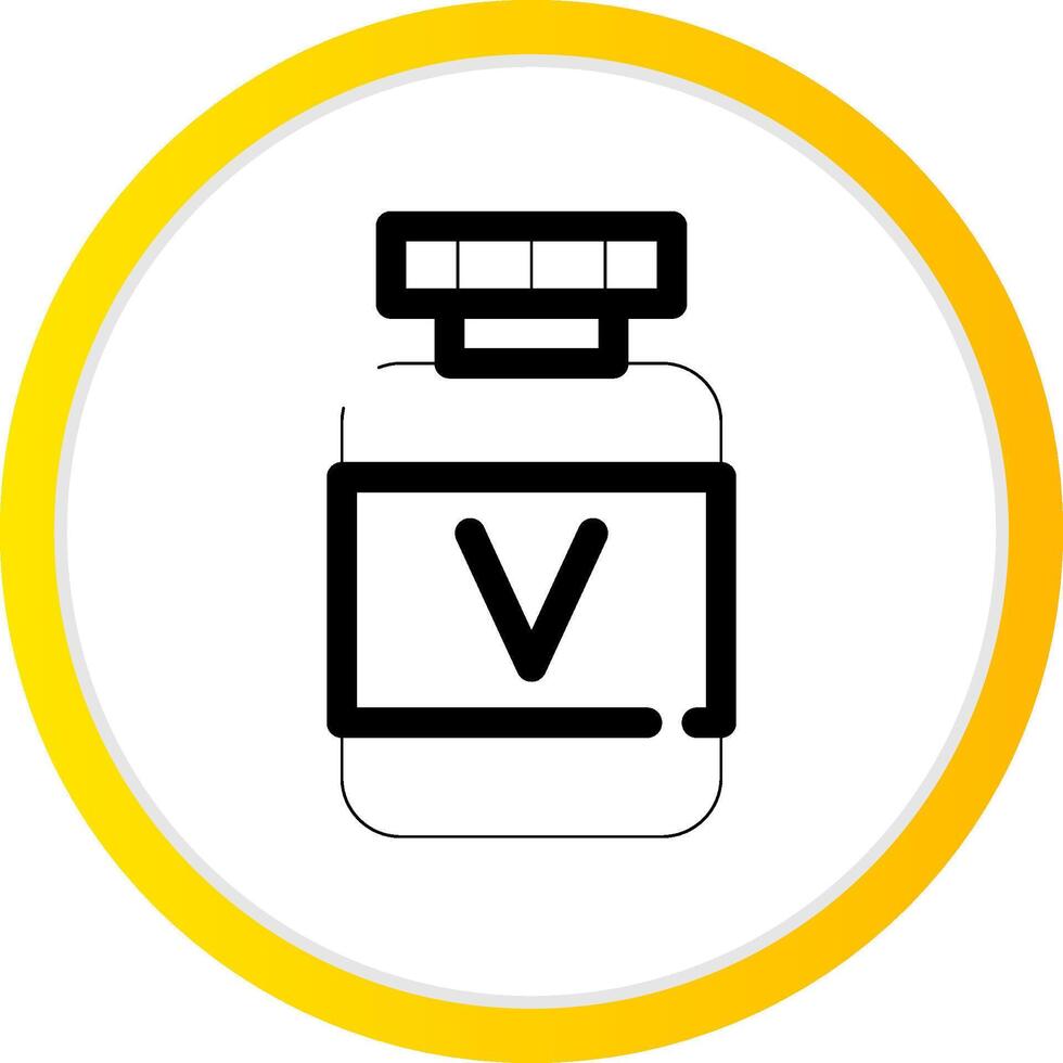 Vitamin Creative Icon Design vector
