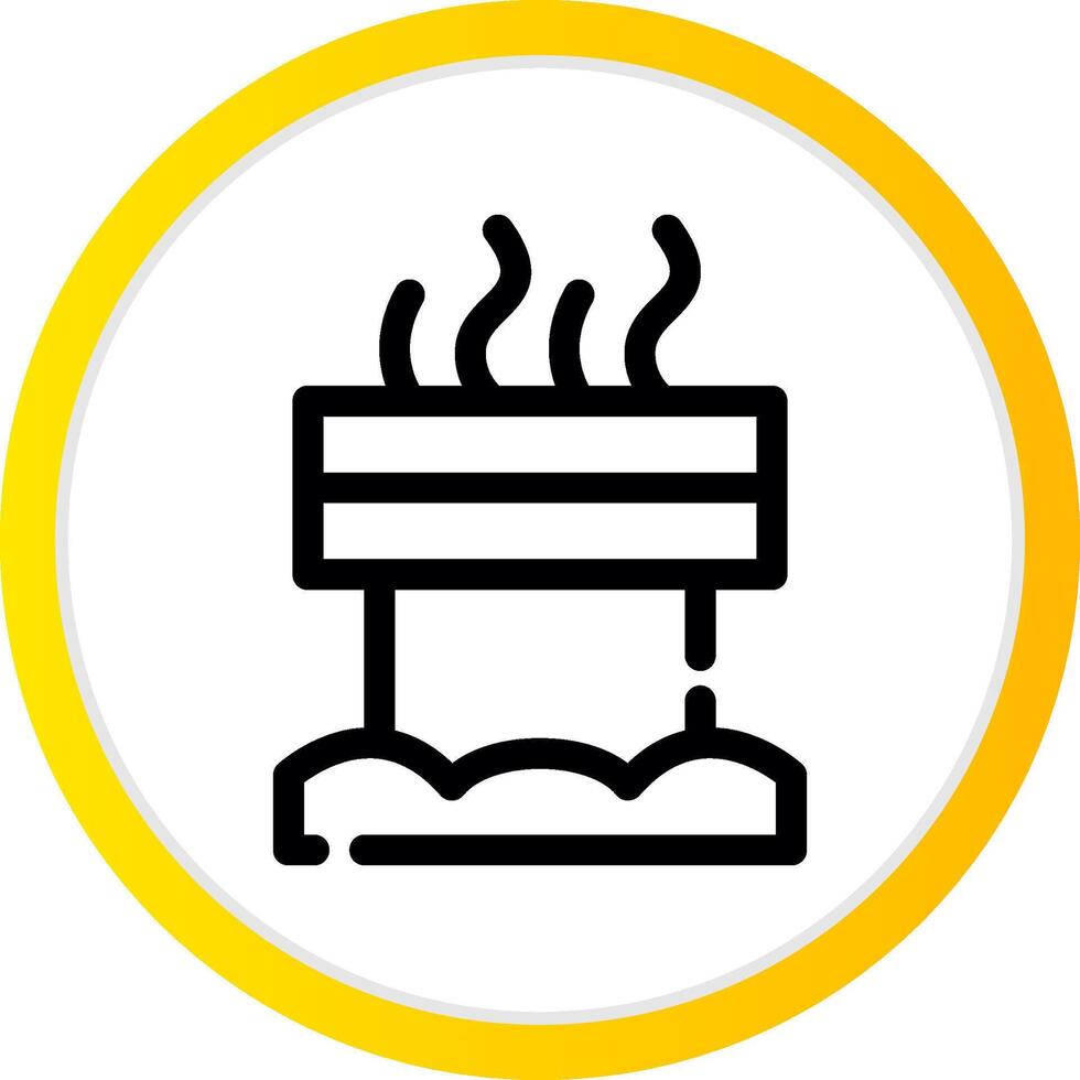 Chimney Creative Icon Design vector