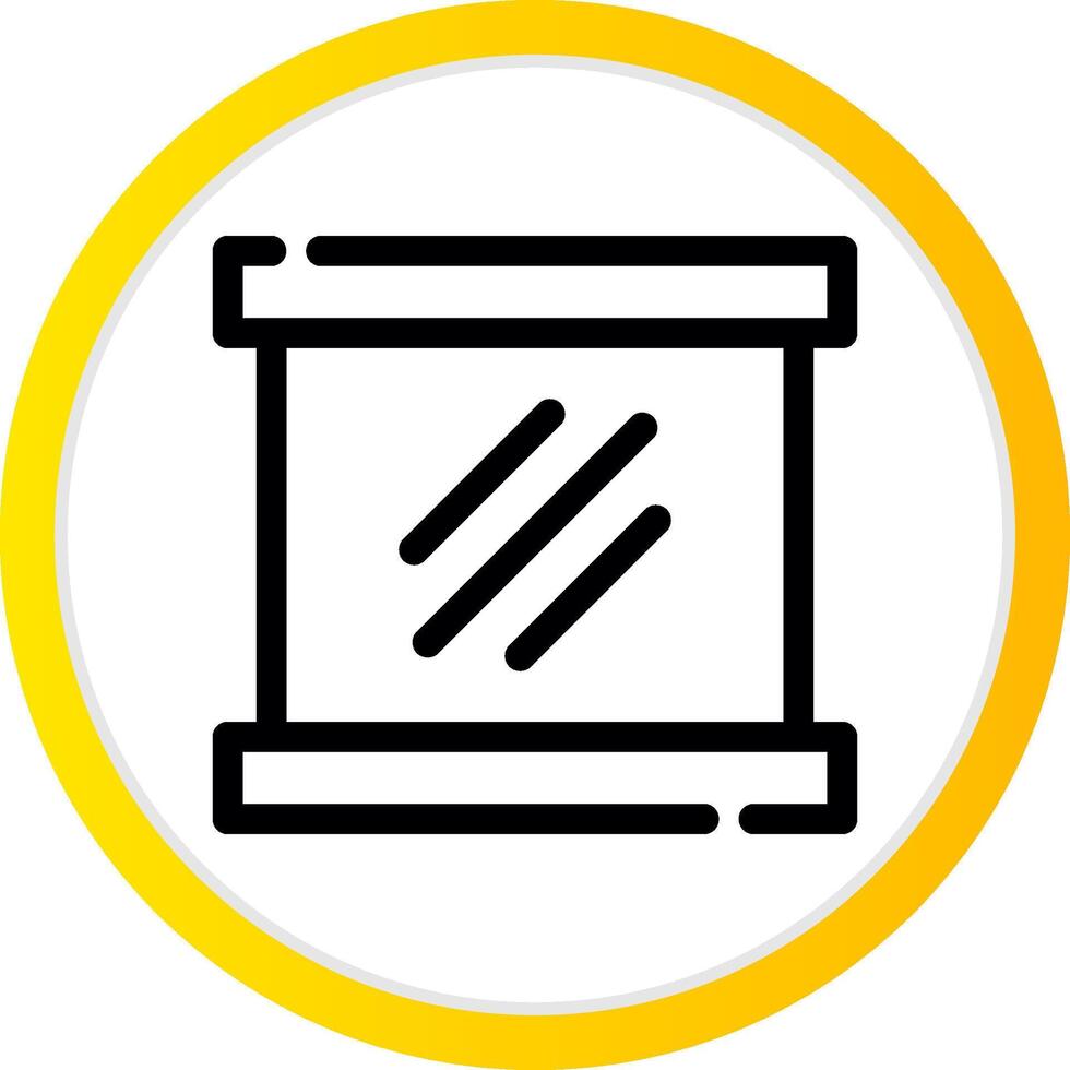 Mirror Creative Icon Design vector