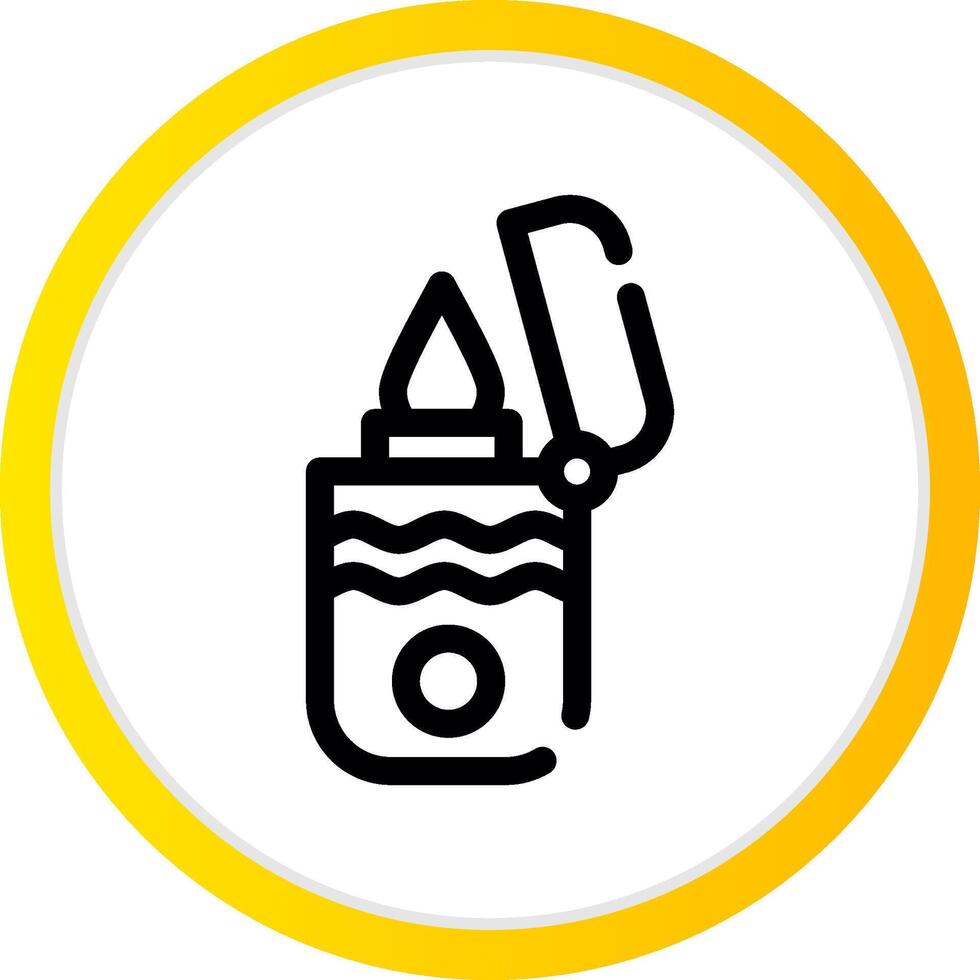 Lighter Creative Icon Design vector
