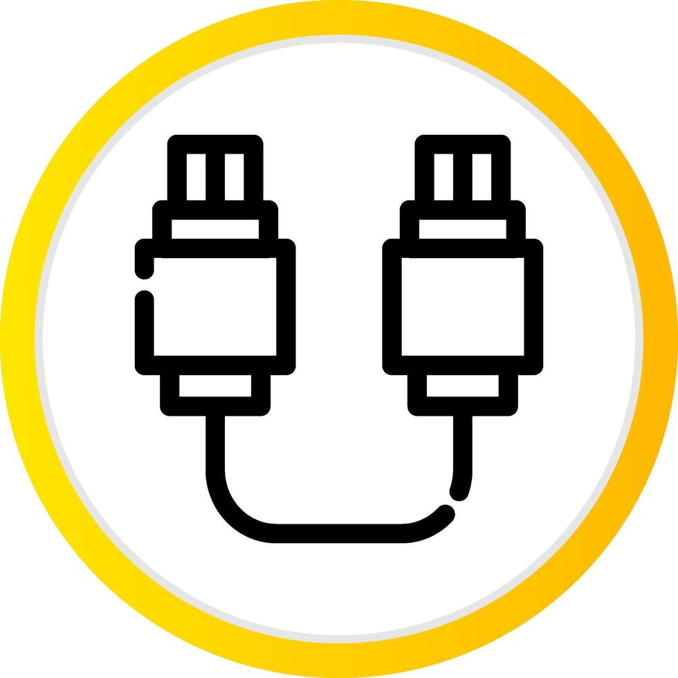 Usb Connection Creative Icon Design vector