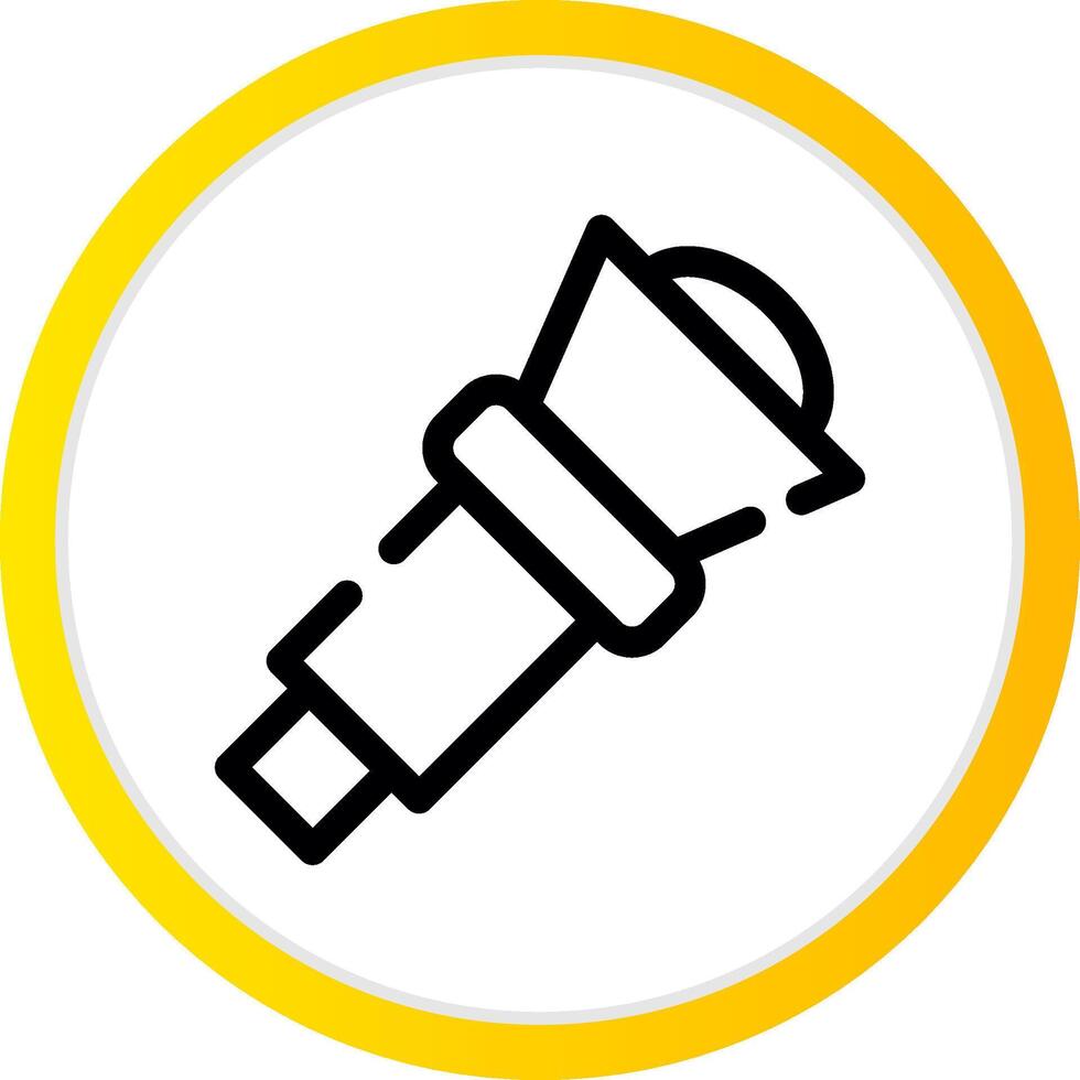 Spyglass Creative Icon Design vector