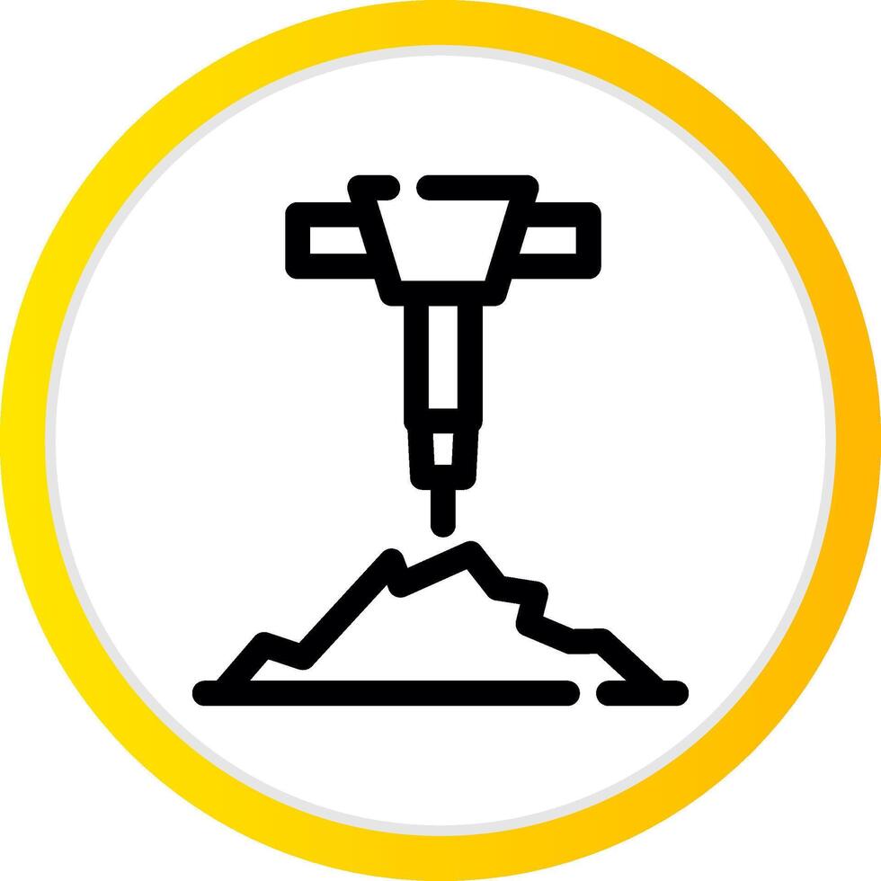 Drill Creative Icon Design vector